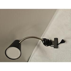 Adjustable Clip-On LED Desk Lamp with Flexible Neck